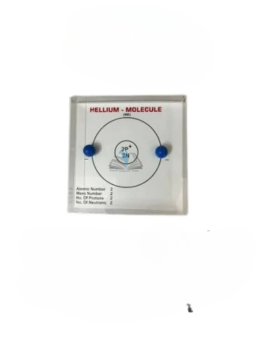 Helium Molecule Model